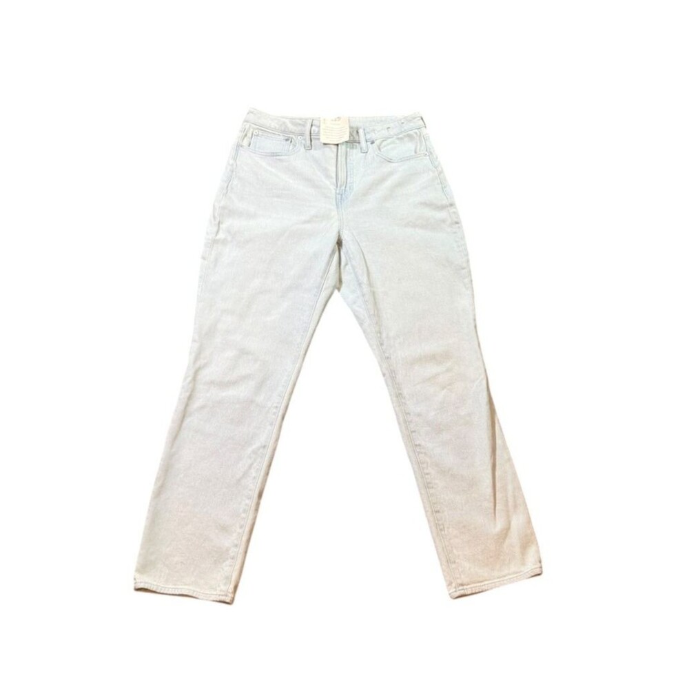 Madewell Womens Size 29 Curvy Perfect Vintage Light Blue Jeans High Rise READ
